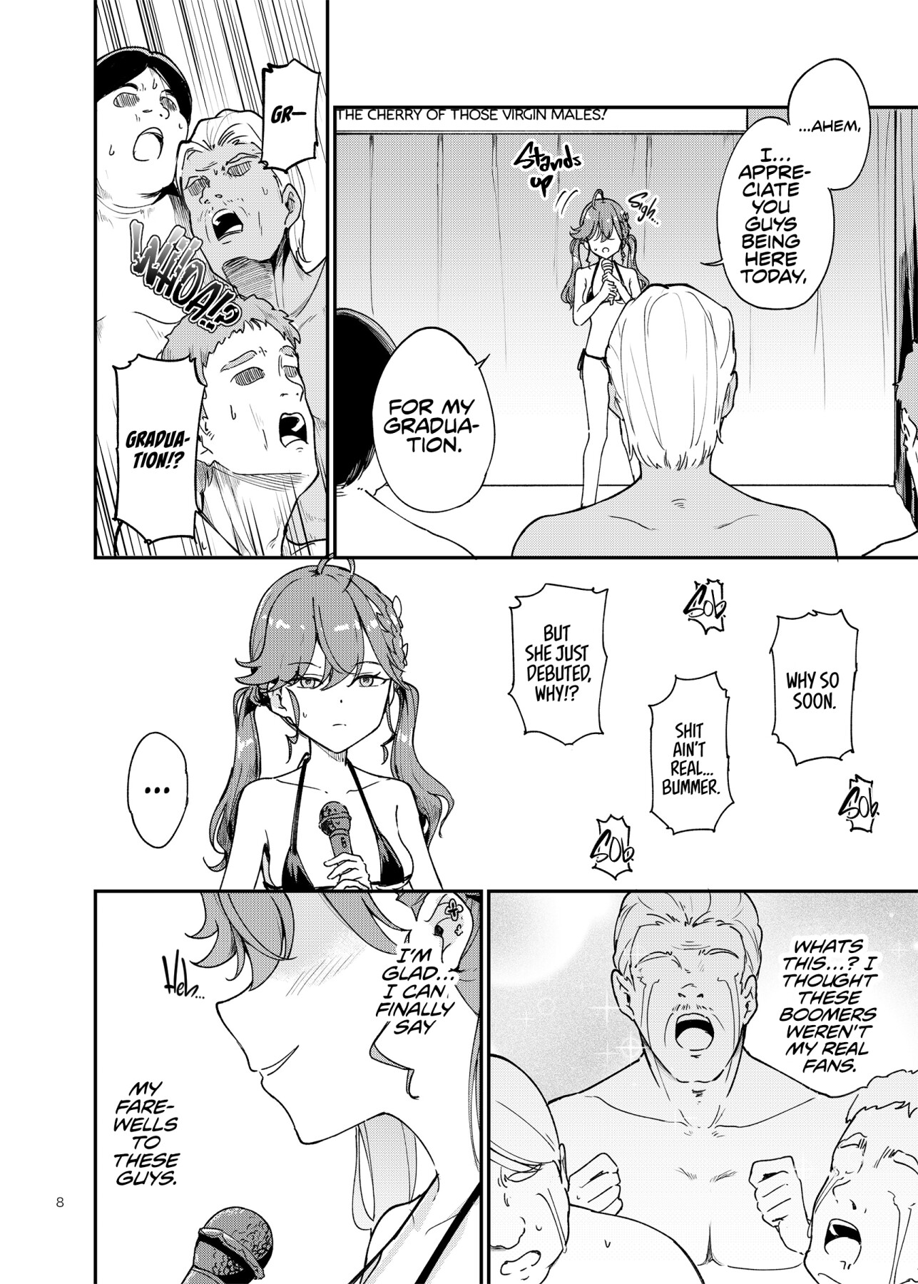 Hentai Manga Comic-Thank You For Being Our Idol Until Now Rinha-Chan! A Graduation Even-Read-7